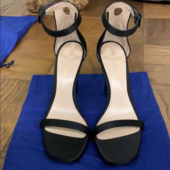 Stuart Weitzman Shoes - NWOT Stuart Weitzman Silk Satin Heels